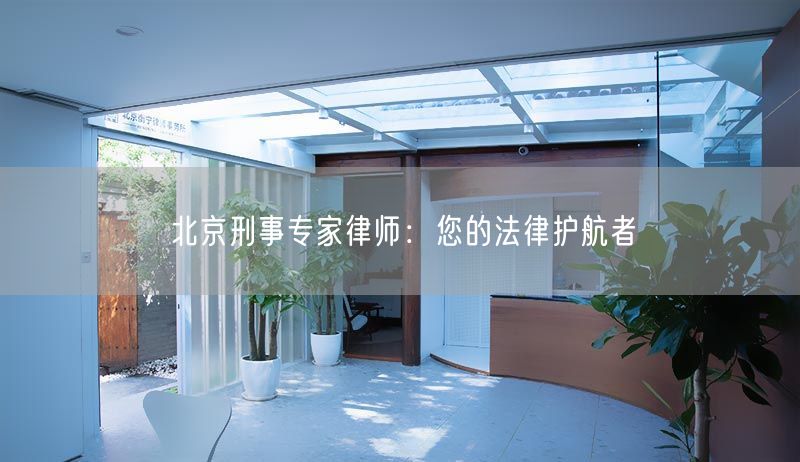 北京刑事专家律师：您的法律护航者(图1)